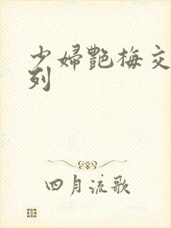 少妇艳梅交换系列