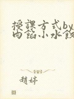 授课方式by 肉馅小水饺