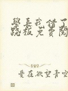 学长我错了 跷跷板免费阅读