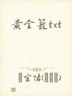 黄金笼txt