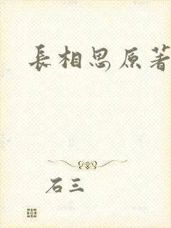 长相思原著