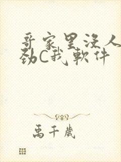 哥家里没人使点劲C我软件