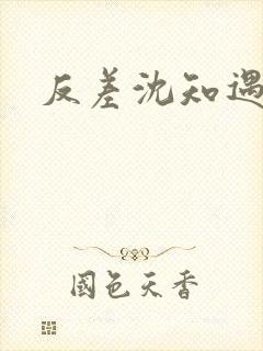 反差沈知遇晏应