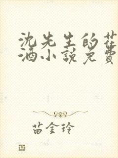 沈先生的花式调酒小说免费阅读