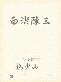 白洁陈三