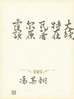 霍尔瓦特大街小说原著在线阅读