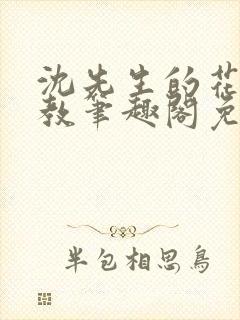 沈先生的花式管教笔趣阁免费