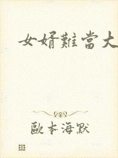 女婿难当大结局