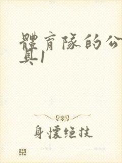 体育队的公用玩具1