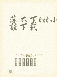 落不下txt小说下载