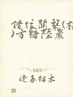 错位关系(校园)方糖陆岩