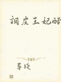 调皮王妃酷王爷