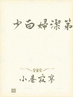 少白妇洁第二部