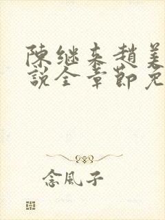 陈继来赵美媛小说全章节免费阅读