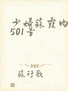 少妇苏霞肉欲第501章