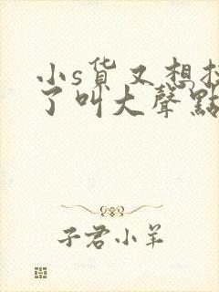 小s货又想挨c了叫大声点