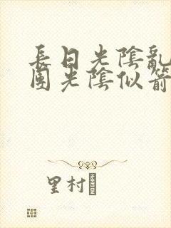 长日光阴乱作一团光阴似箭眇眇