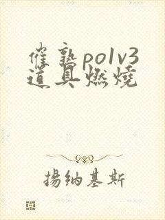 催熟po1v3道具燃烧