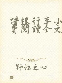 借根行事小说免费阅读全文在线阅笔趣无弹窗