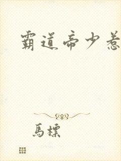 霸道帝少惹不得