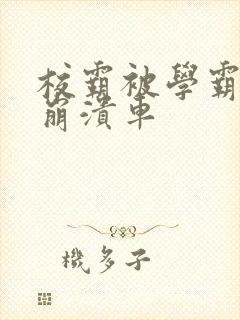 校霸被学霸玩到崩溃车