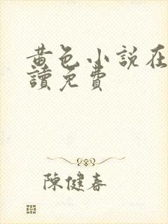 黄色小说在线阅读免费