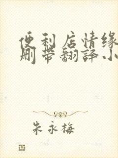 便利店情缘未增删带翻译小说