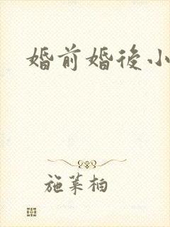 婚前婚后小说