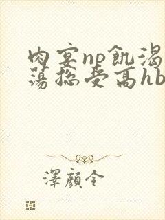 肉宴np饥渴放荡总受高hbl