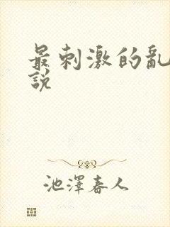 最刺激的乱惀小说