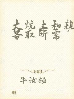 大炕上和亲亲公各取所需