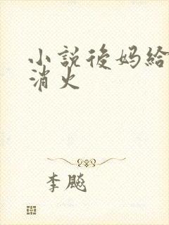 小说后妈给我消消火