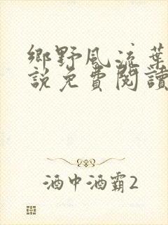 乡野风流叶凡小说免费阅读
