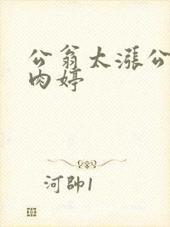 公翁太涨公欲息肉婷