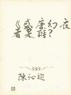 《盛唐幻夜》作者是谁?