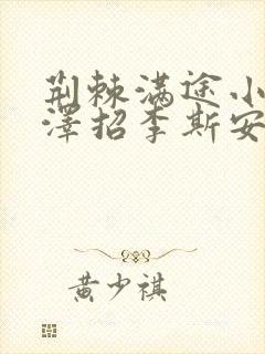 荆棘满途小说李泽招李斯安