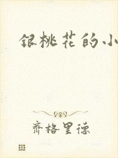 银桃花的小说