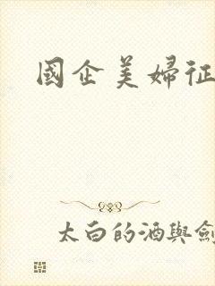国企美妇征途