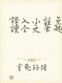 锋入小说免费阅读全文笔趣阁