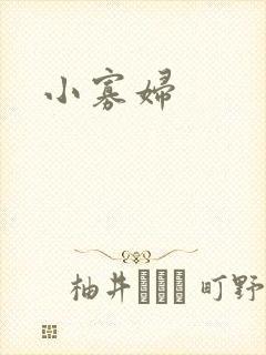 小寡妇