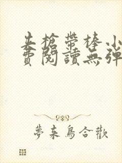 夹枪带棒小说免费阅读无弹窗笔趣