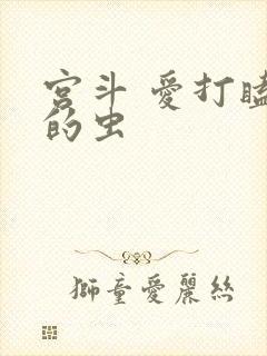 宫斗 爱打瞌睡的虫