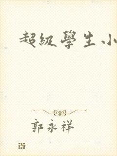 超级学生小说