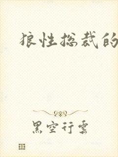 狼性总裁的尤物