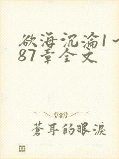 欲海沉沦1～887章全文