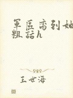 军区脔到她哭h粗话h