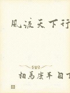 风流天下行