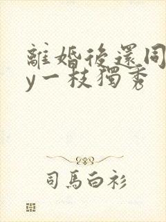 离婚后还同居by一枝独秀