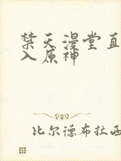 禁天漫堂直接进入原神