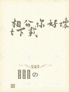 相公你好坏txt下载